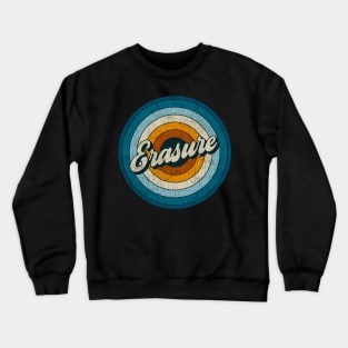Erasure - Retro Circle Vintage Crewneck Sweatshirt